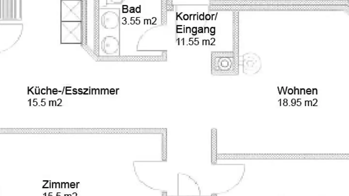 Wohnung mieten - Kornfeldweg 3, 5400 Baden - Foto 4
