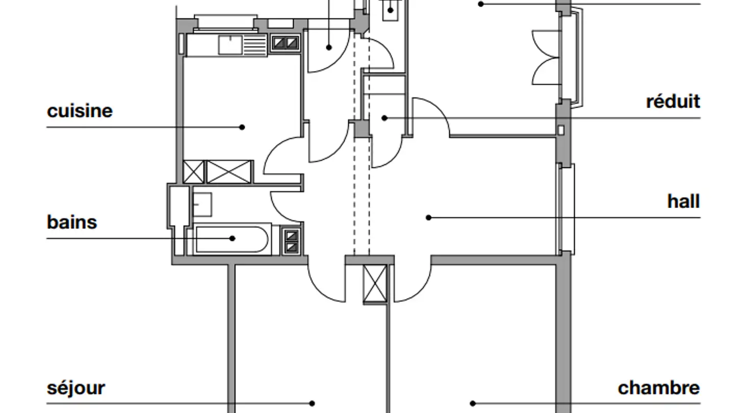 Wohnung mieten - Avenue Du Léman 64, 1005 Lausanne