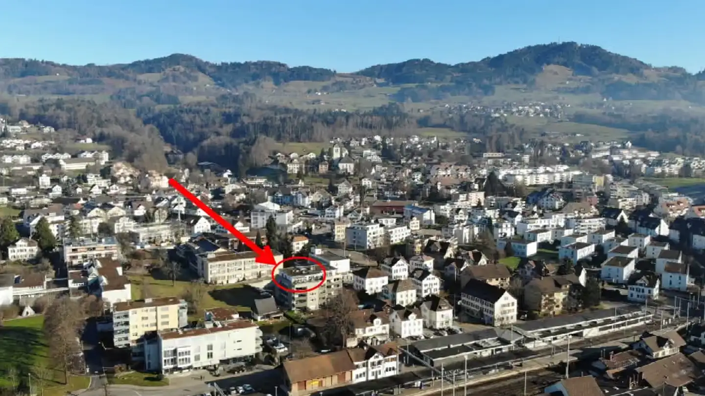Penthouse for rent - Bahnhofstrasse 12, 8340 Hinwil