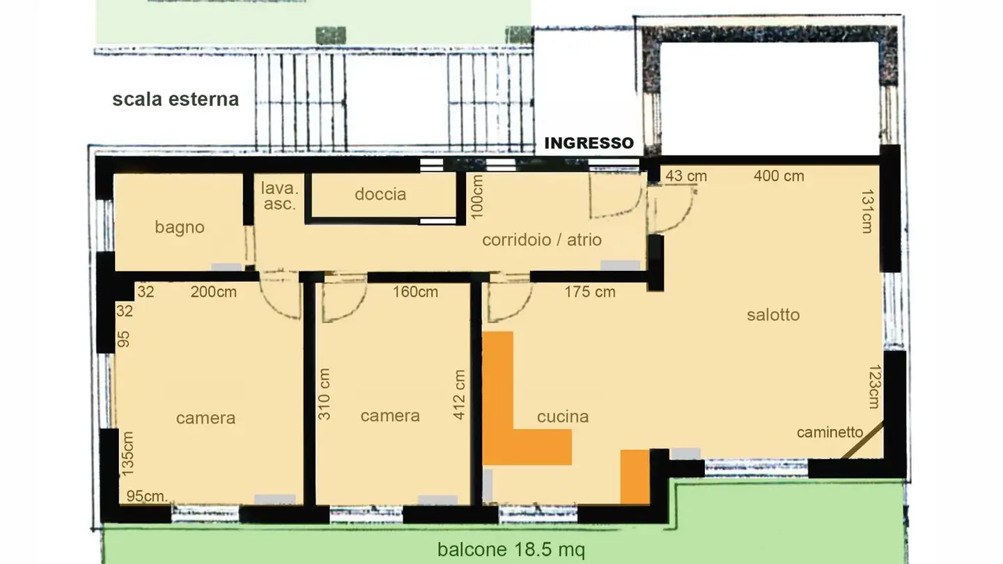 Appartement à louer - Via Carbonera 32, 6818 Melano - Photo 4