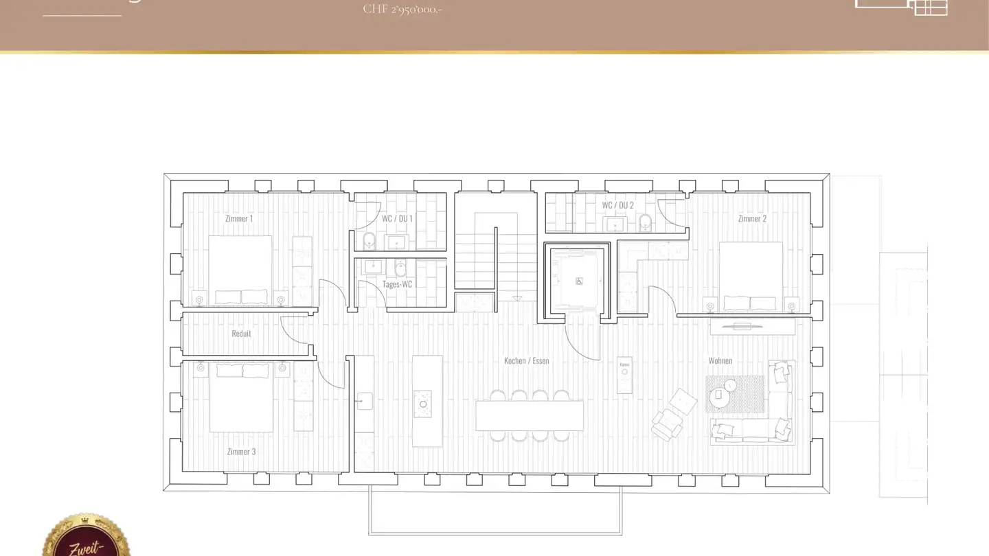 Apartment for sale - Dorfstrasse 1, 3906 Saas-Fee - Photo 3