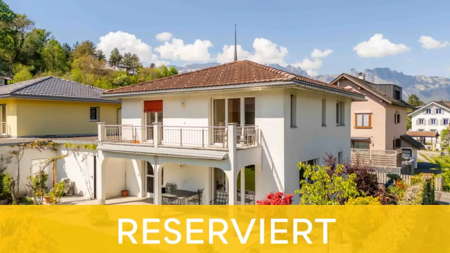 Maison individuelle à vendre - Altendorferstrasse 23b, 9470 Buchs SG