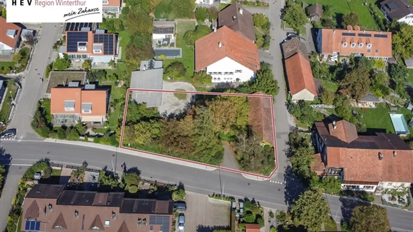 Constructible plot for sale - Trottenrain 14, 8474 Dinhard