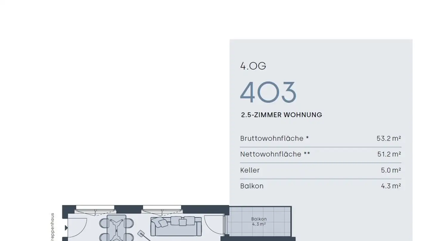 Appartamento in affitto - Dammstrasse 5, 8152 Glattbrugg - Foto 3