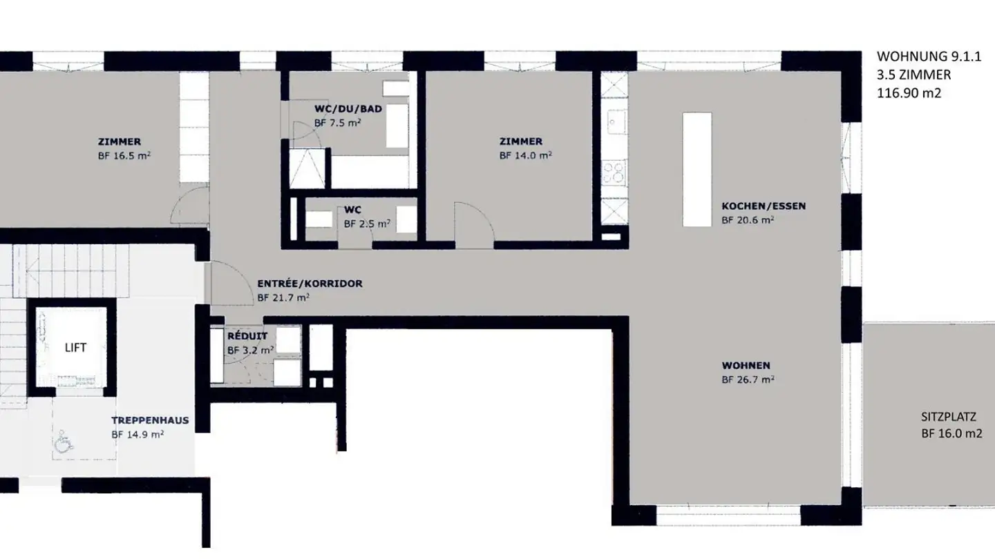 Wohnung mieten - Thayngerstrasse 71, 8207 Schaffhausen - Foto 2