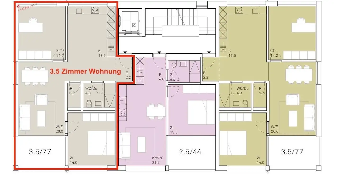 Appartamento in affitto - Burgisteinstrasse 5d, 3665 Wattenwil - Foto 3