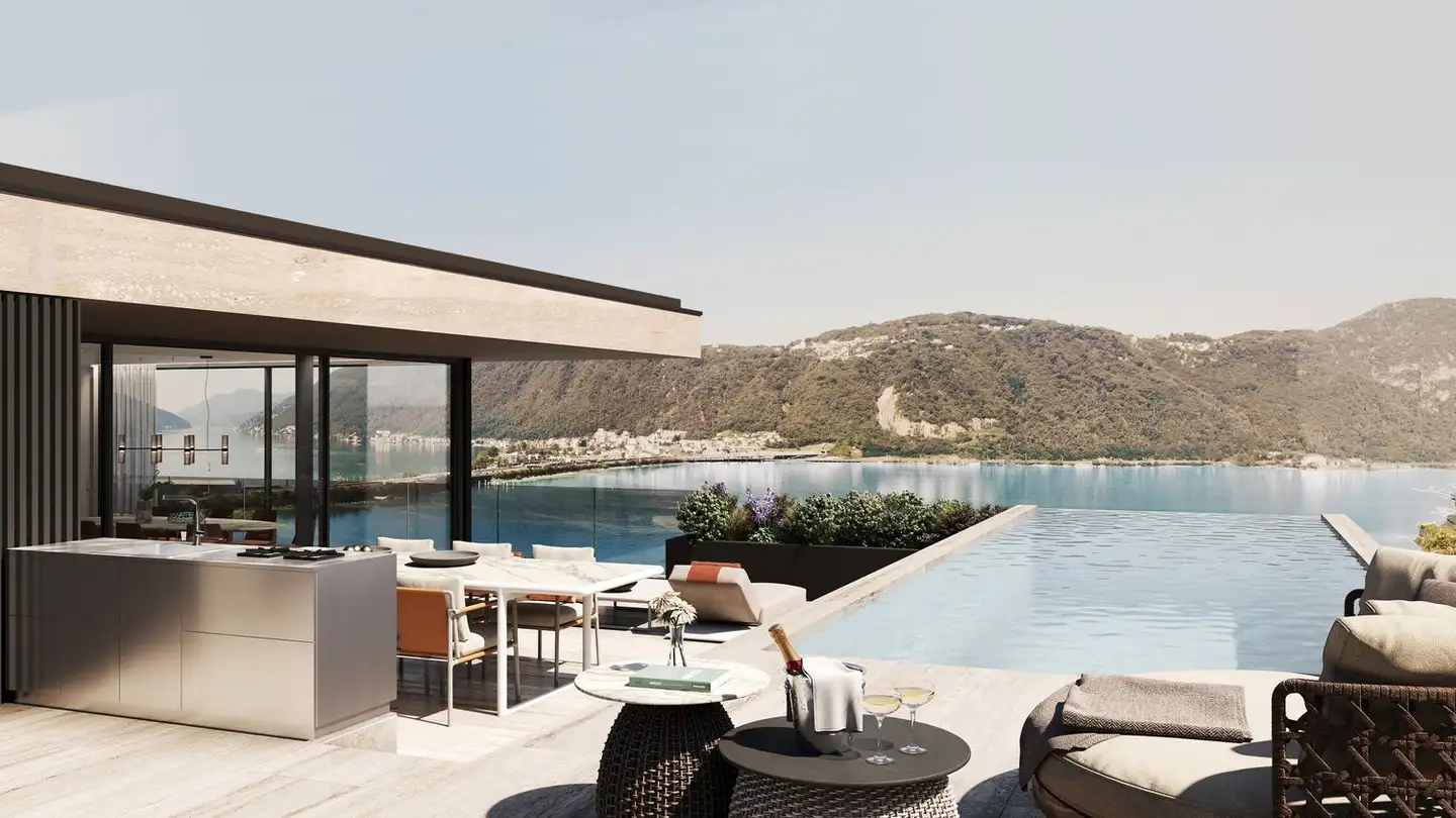 Penthouse for sale - Via San Nicolao, 6816 Bissone