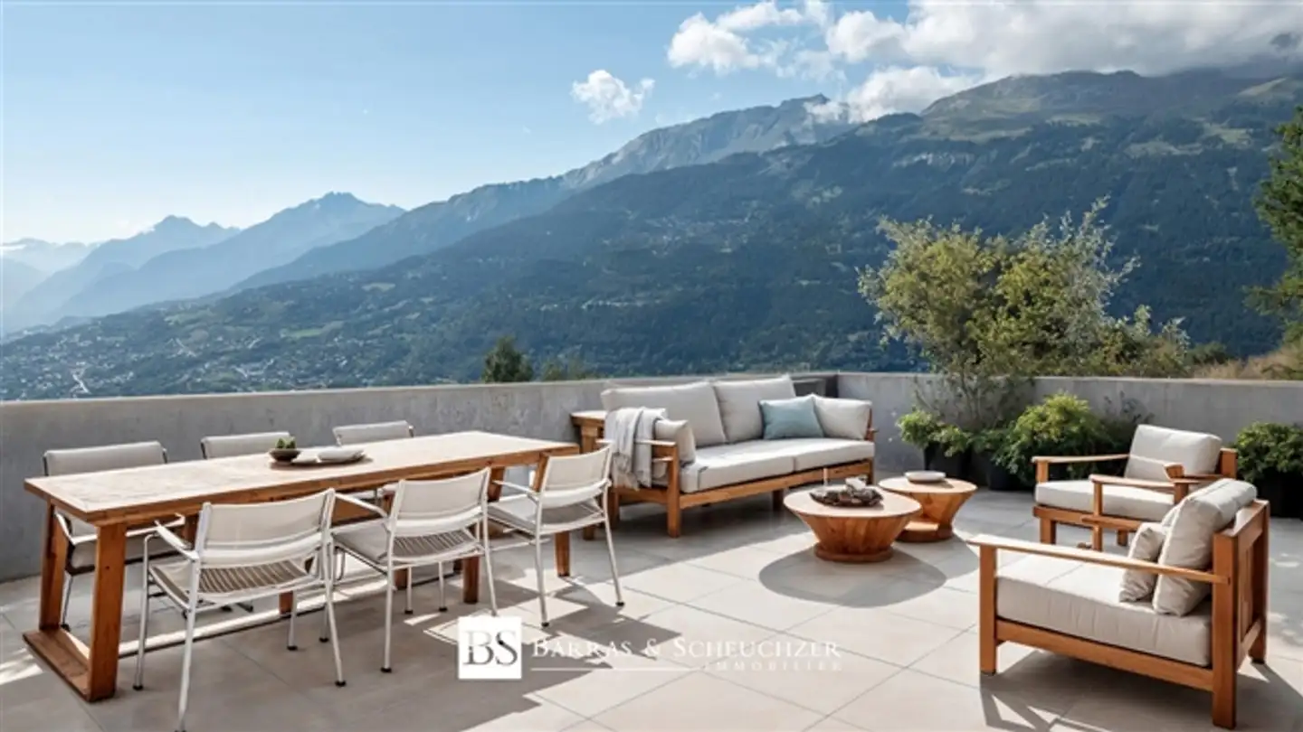 Einfamilienhaus kaufen - Route De Crans-Montana, 3963 Montana - Foto 2