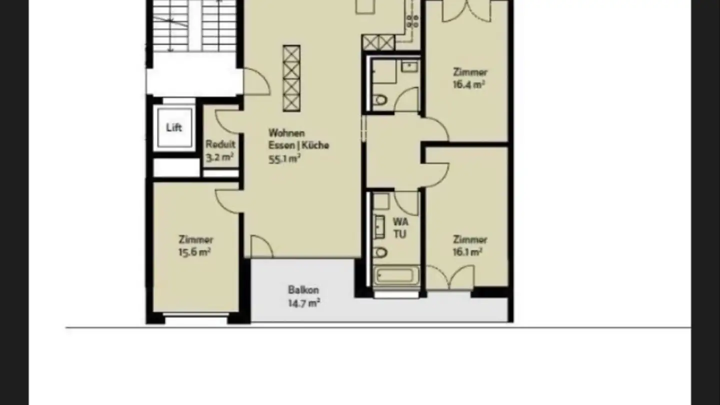 Wohnung mieten - 9200 Gossau SG