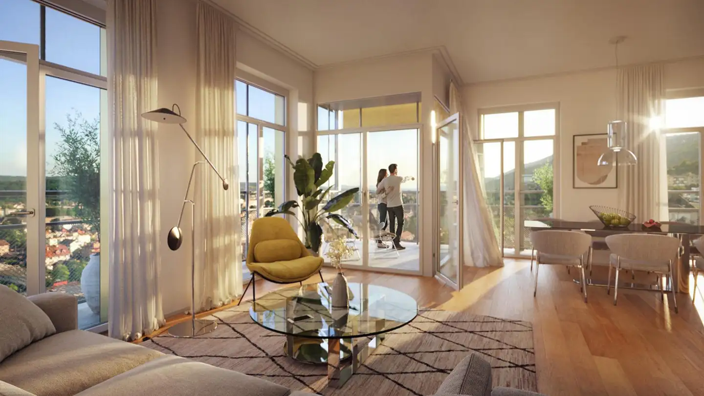 Appartement à louer - Route Hermann-Lienhard / Hermann Lienhard-Strasse, 2502 Biel/Bienne - Photo 2