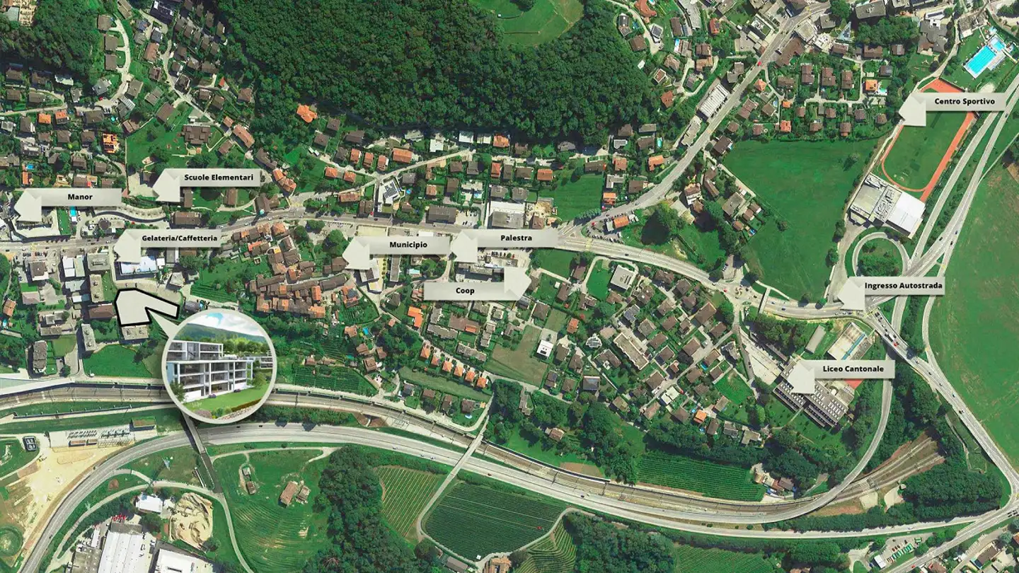 Appartamento in affitto - 6943 Vezia - Photo 3