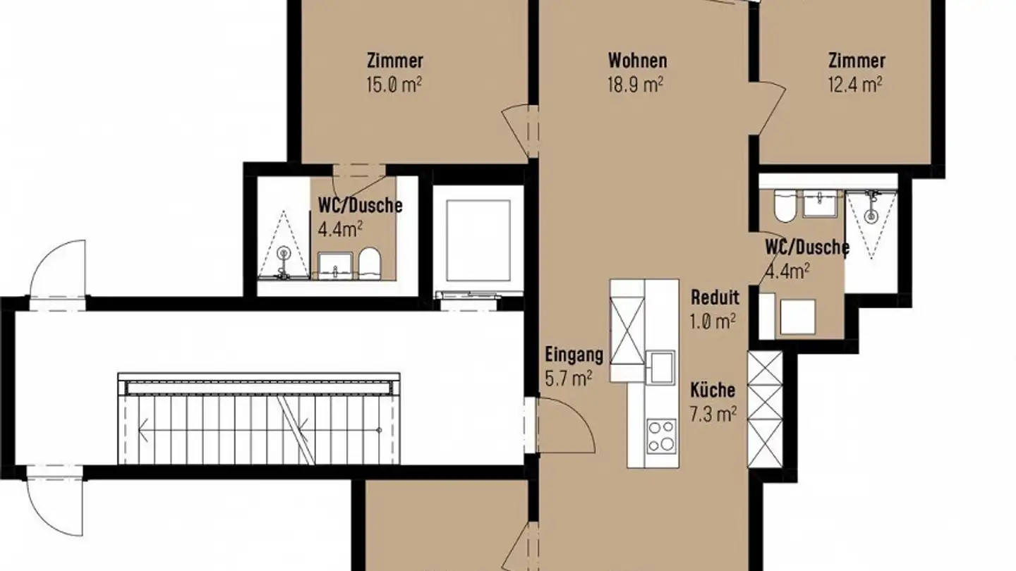 Appartement à louer - Wallisellerstrasse 10, 8302 Kloten - Photo 4