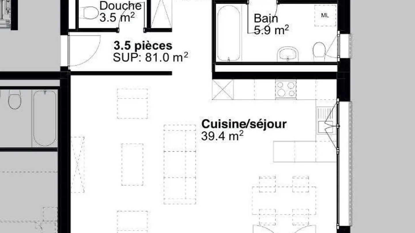 Apartment for rent - Allens, 1304 Cossonay-Ville