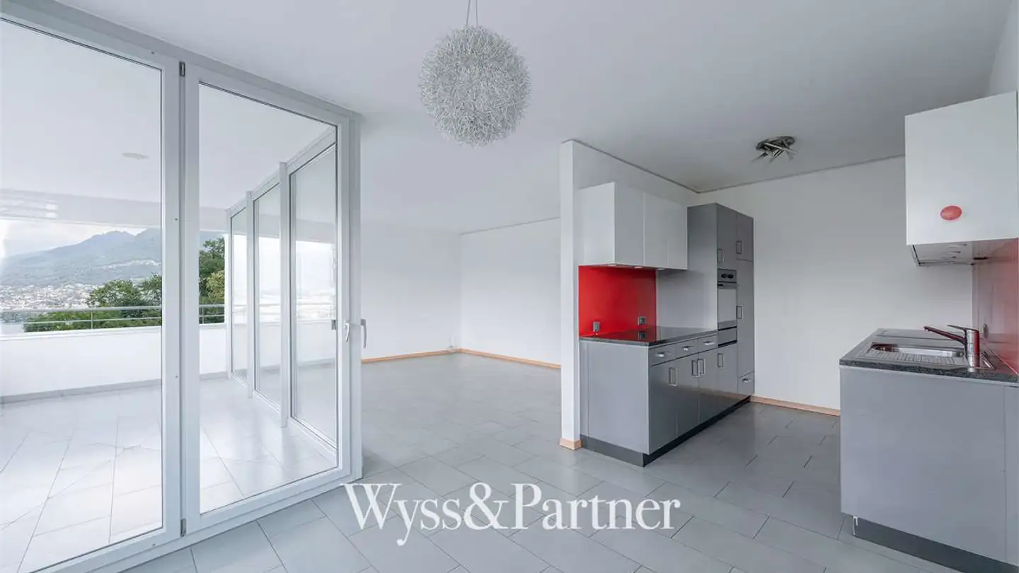 Appartement à louer - Via Dei Faggi 23b, 6912 Pazzallo - Photo 2