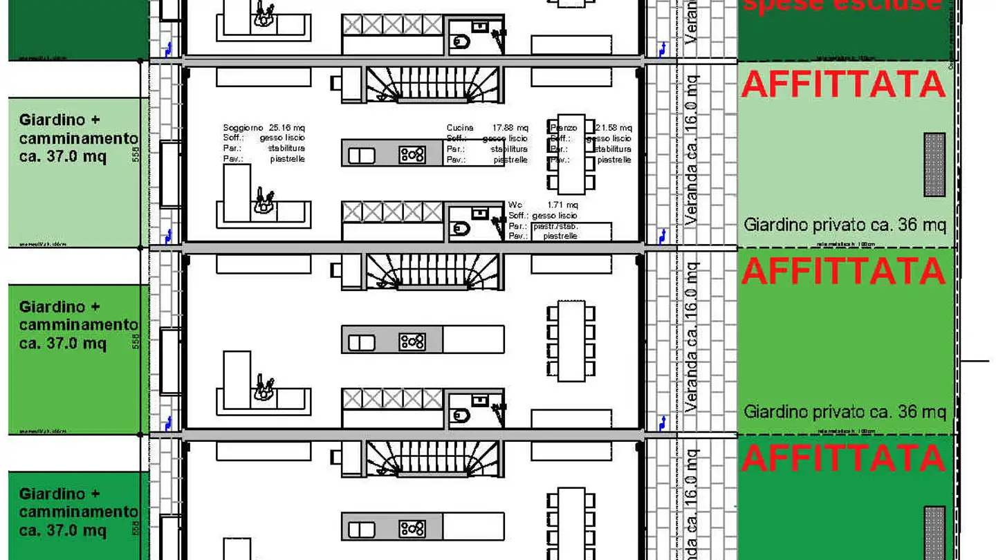 Parcheggio esterno in affitto - Viale Portone 10, 6500 Bellinzona