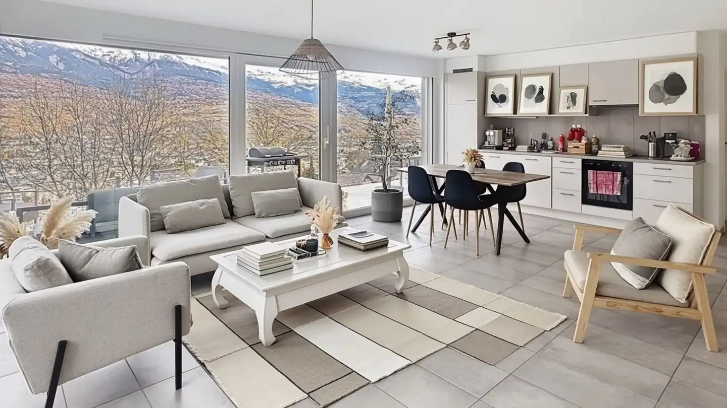 Apartment for rent - Route De La Courtaz 65, 1991 Arvillard (Salins) - Photo 2