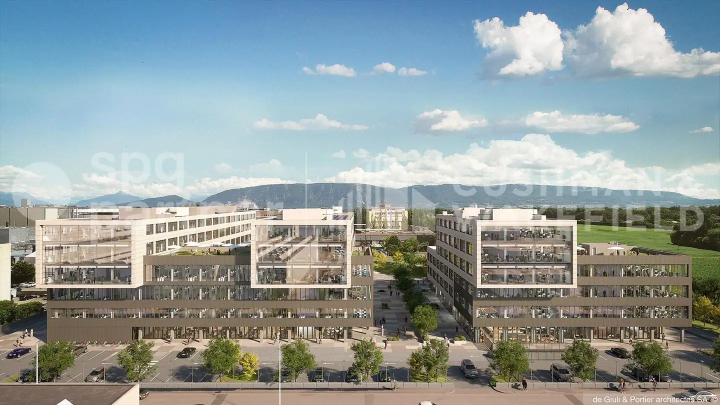 Gewerbe mieten - Rue Du Pré-Bouvier 31, 1242 Satigny