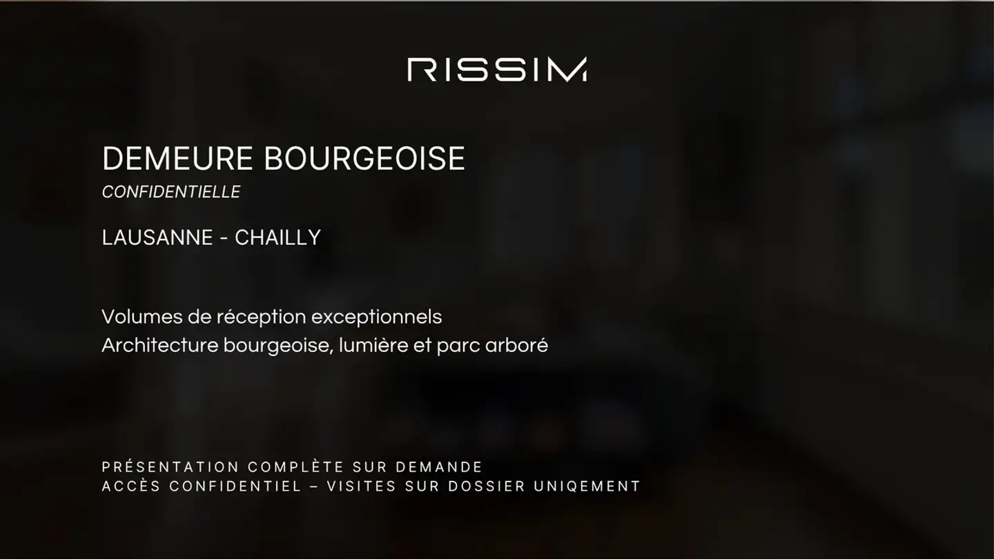 Maison troglodyte à vendre - Chemin Du Grand-Praz, 1012 Lausanne