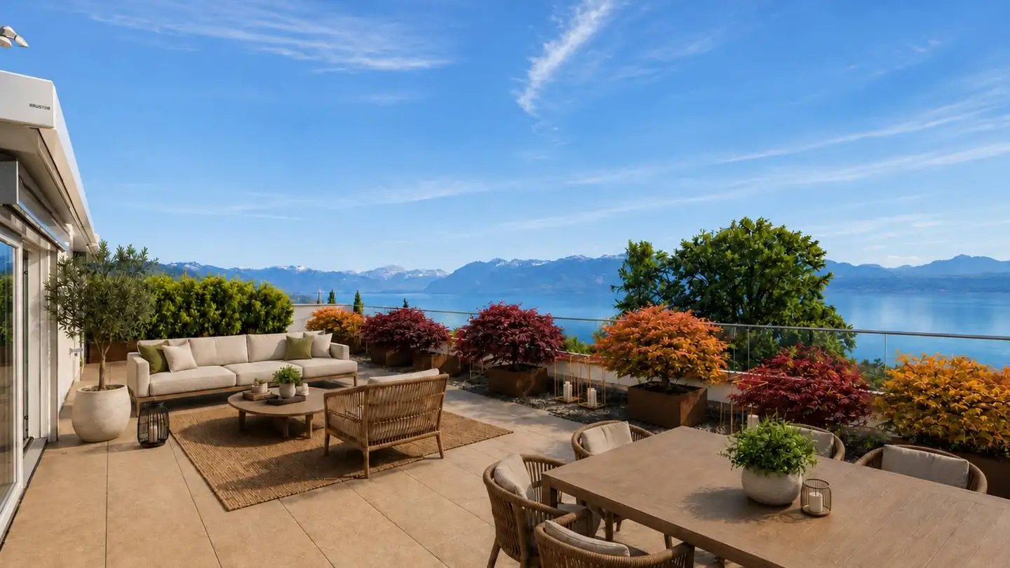 Penthouse for sale - 1009 Pully - Photo 2