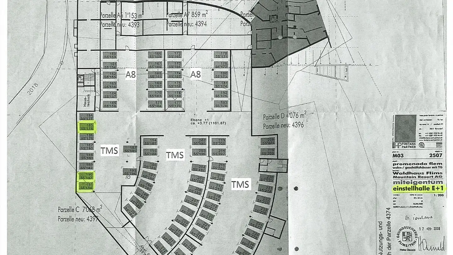 Parcheggio sotterraneo in vendita - Via Sorts Sura 5, 7018 Flims Waldhaus - Photo 4