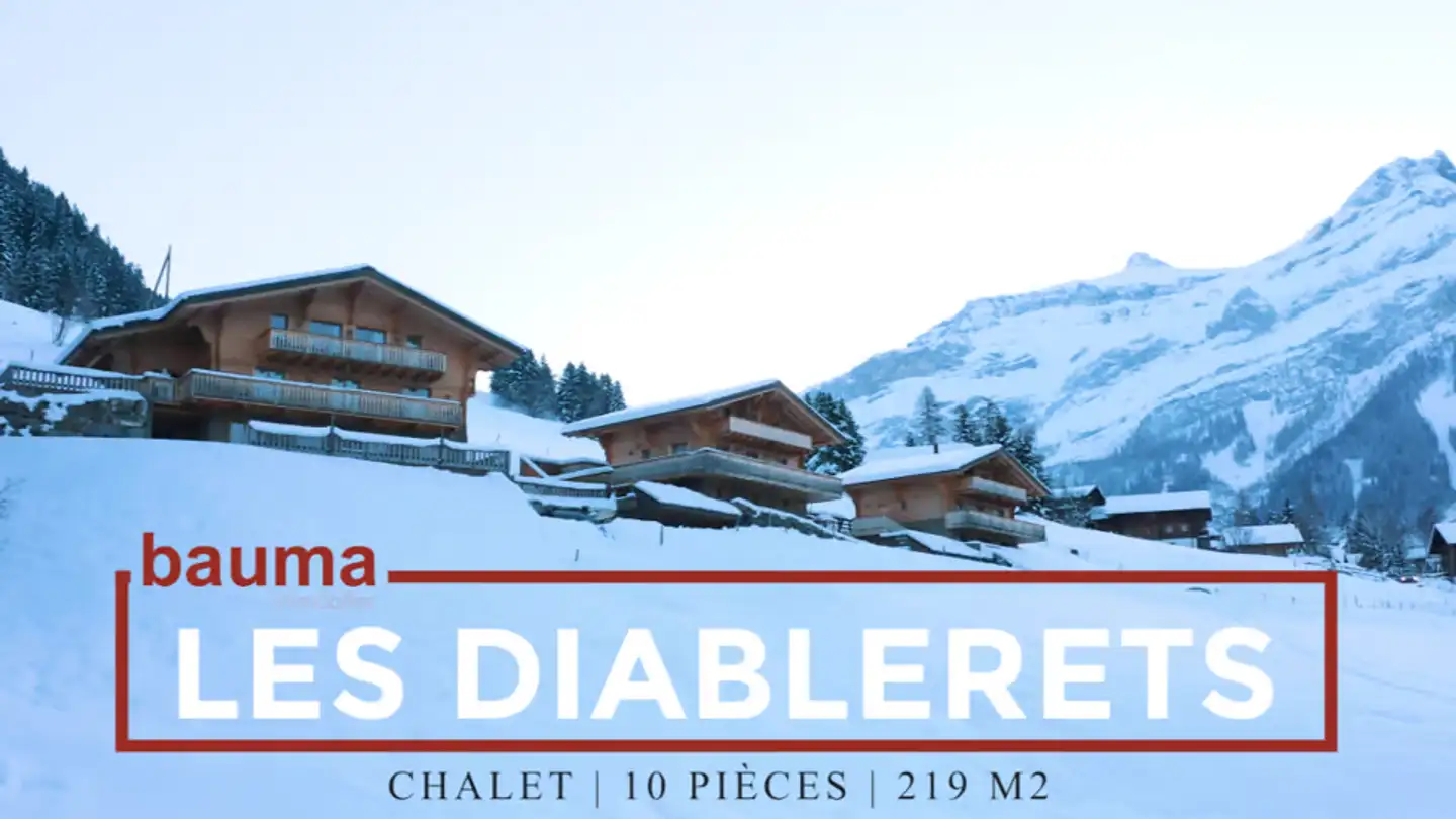 Maison individuelle à vendre - Les Diablerets, 1865 Les Diablerets