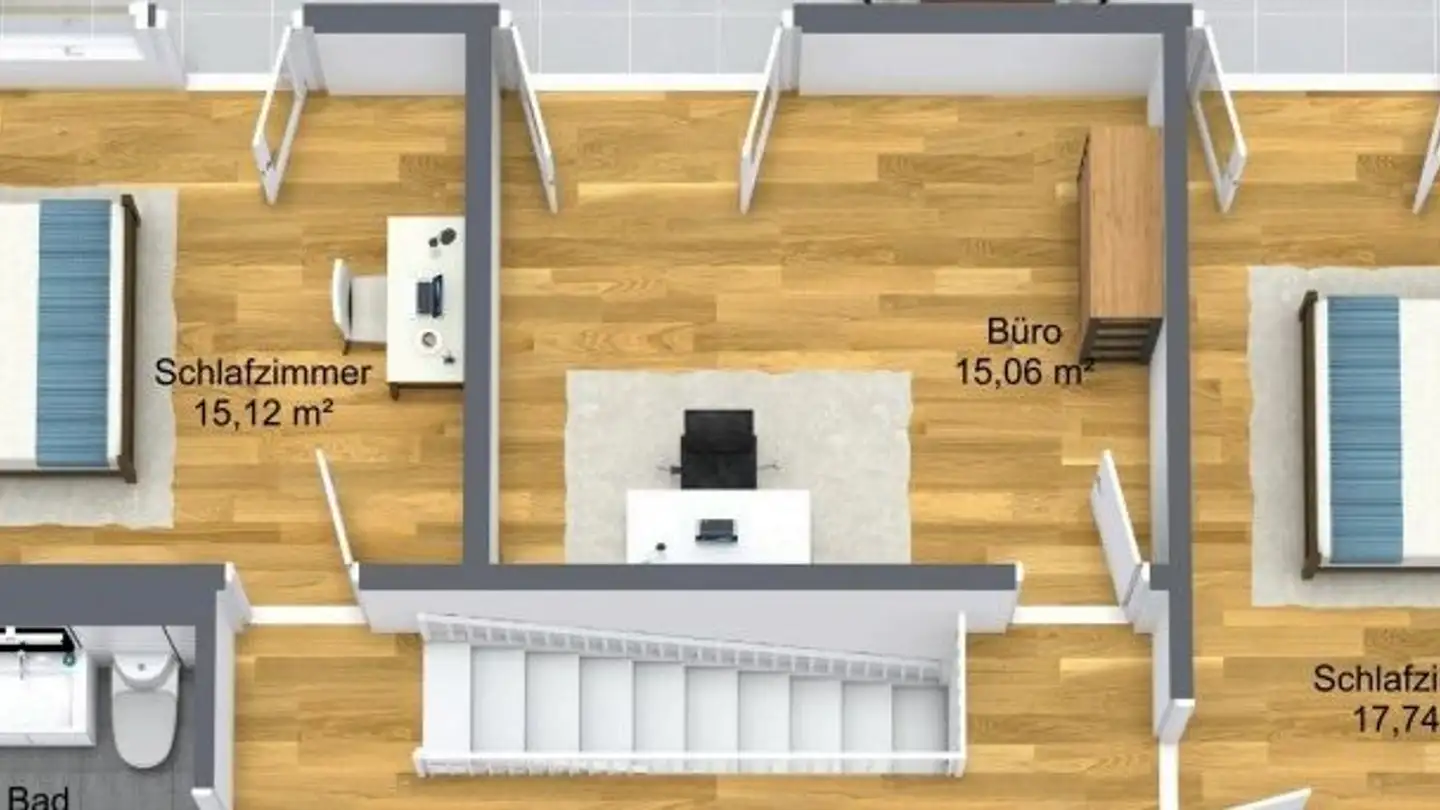 Appartement à louer - 5313 Klingnau - Photo 4
