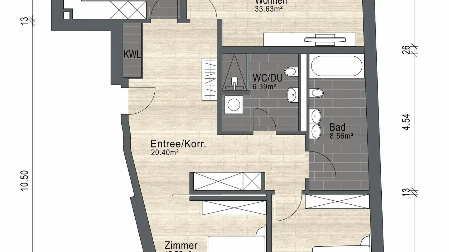 Appartamento in vendita - Kreuzstrasse 64, 8008 Zürich