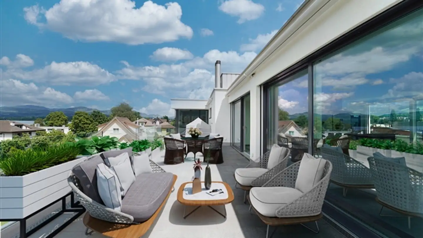 Penthouse mieten - Churerstrasse 65, 8852 Altendorf