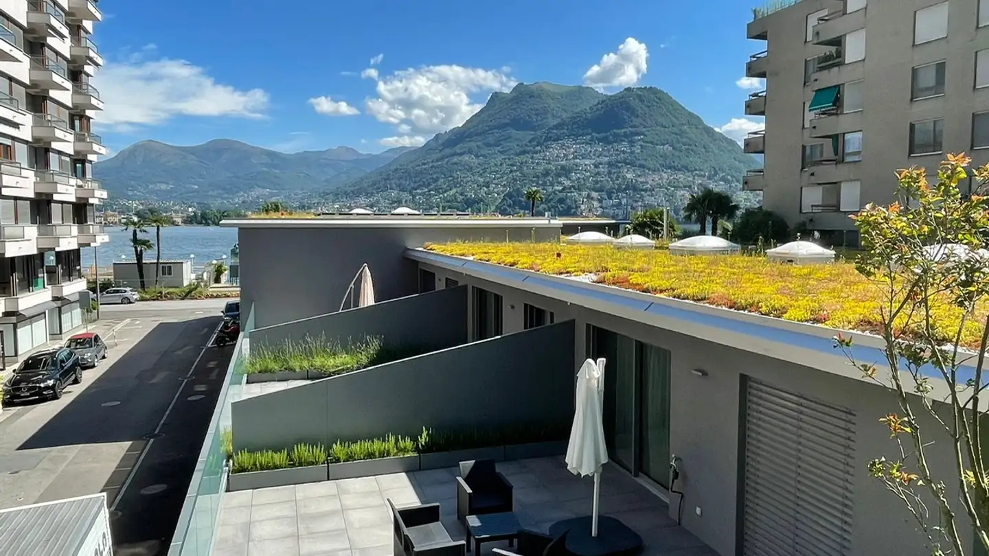 Appartement à louer - Riva Paradiso 26, 6900 Paradiso - Photo 4