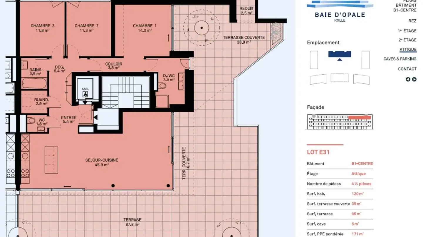 Attique à vendre - 1180 Rolle - Photo 2