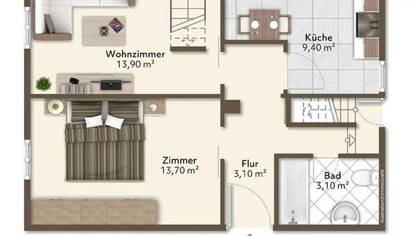 Apartment for rent - 3174 Thörishaus - Photo 2