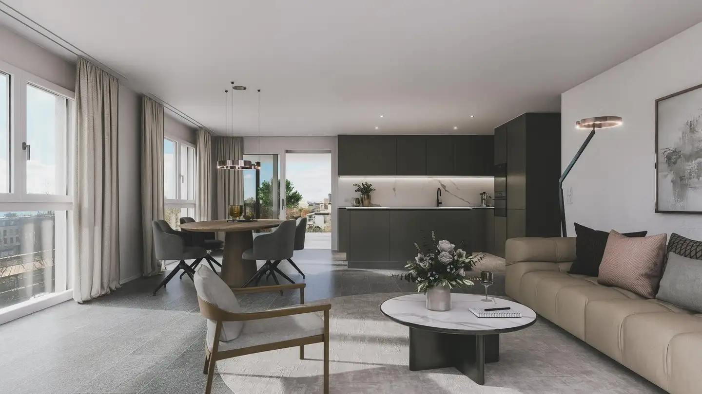 Wohnung mieten - Zelgliweg 10, 8606 Nänikon - Foto 2