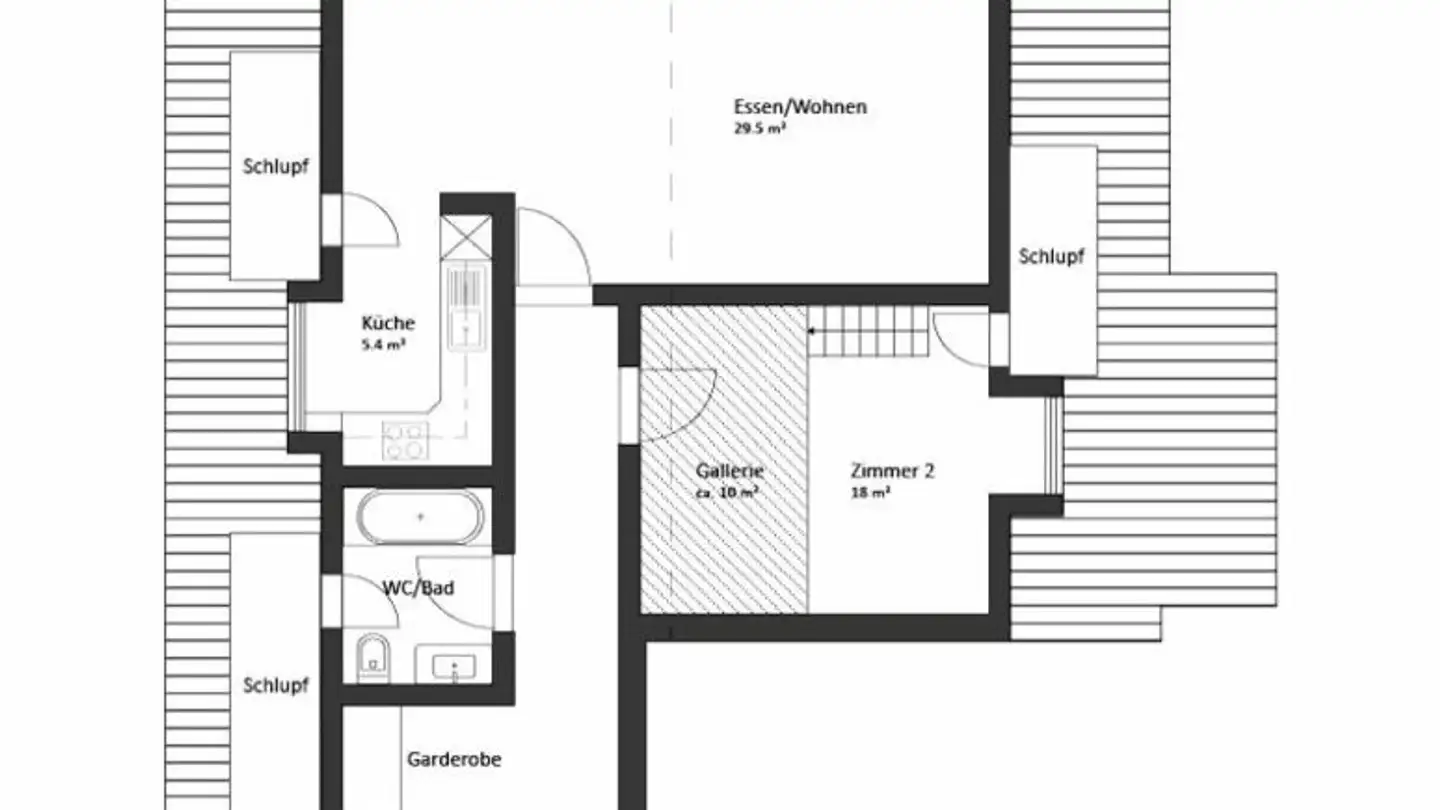 Wohnung mieten - Thurweg 1, 8450 Andelfingen - Foto 4
