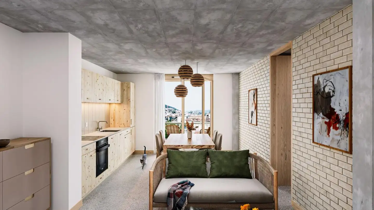 Appartamento in affitto - Rue Gabriel-Lory, 2000 Neuchâtel - Foto 2