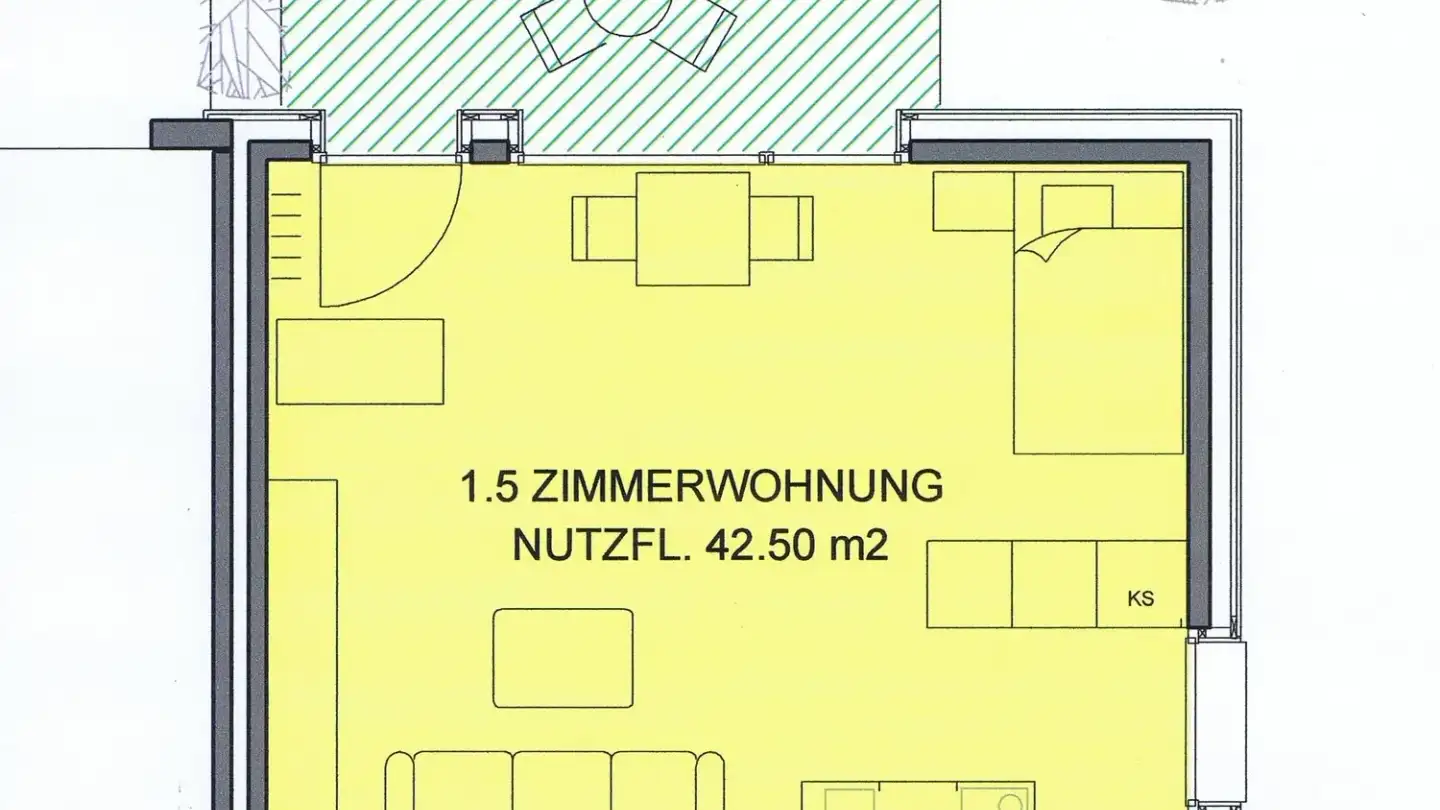 Studio in affitto - Lindhofstrasse 76, 5210 Windisch - Foto 4