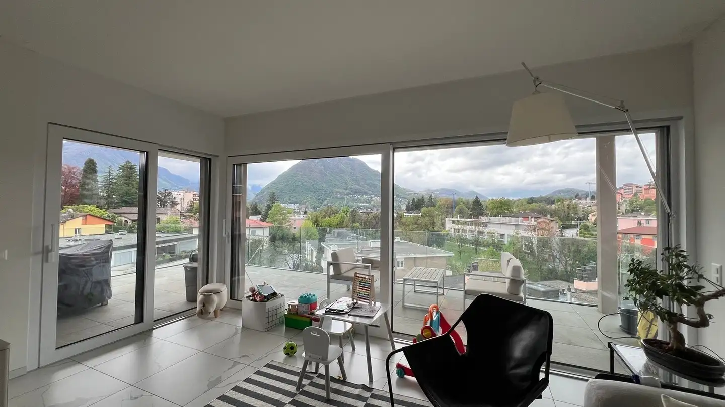Penthouse mieten - Via Francesco Borromini 23, 6900 Lugano