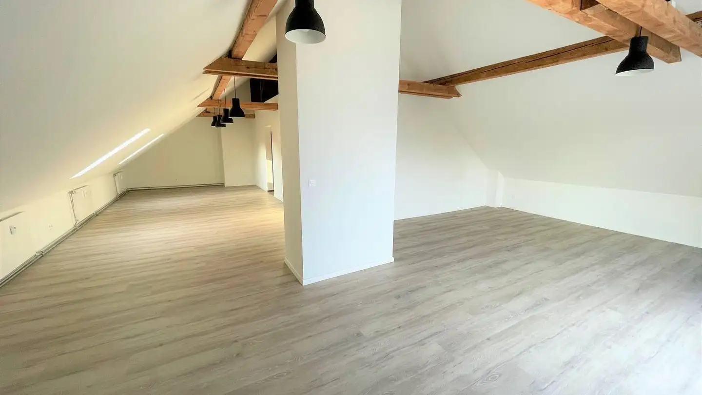 Attic flat for rent - Rue De La Gabelle / Salzhausstrasse 11, 2503 Biel/Bienne
