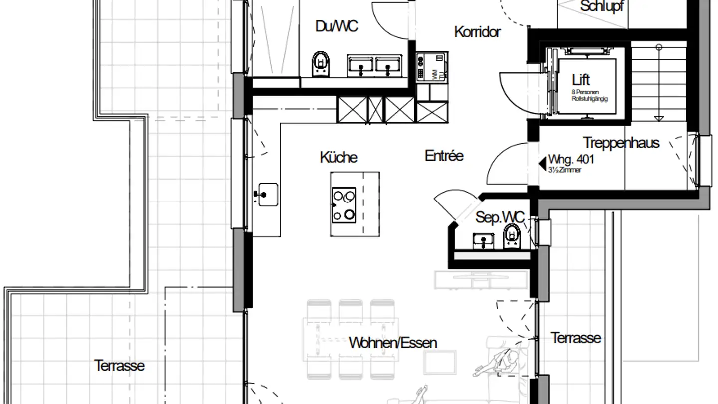 Apartment for rent - Bahnhofstrasse 13, 8422 Pfungen - Photo 4