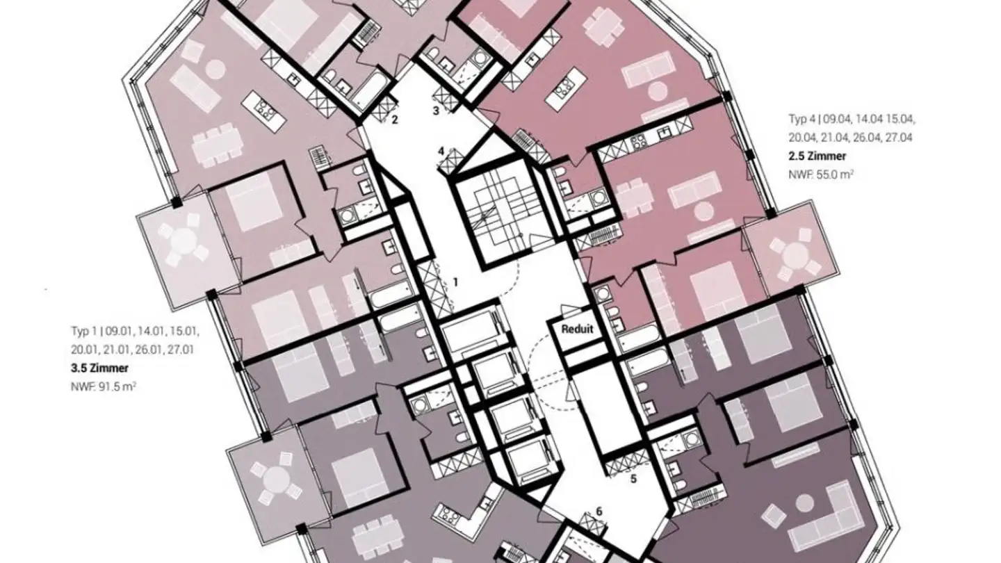 Appartamento in affitto - Am Mattenhof 1, 6010 Kriens - Foto 4