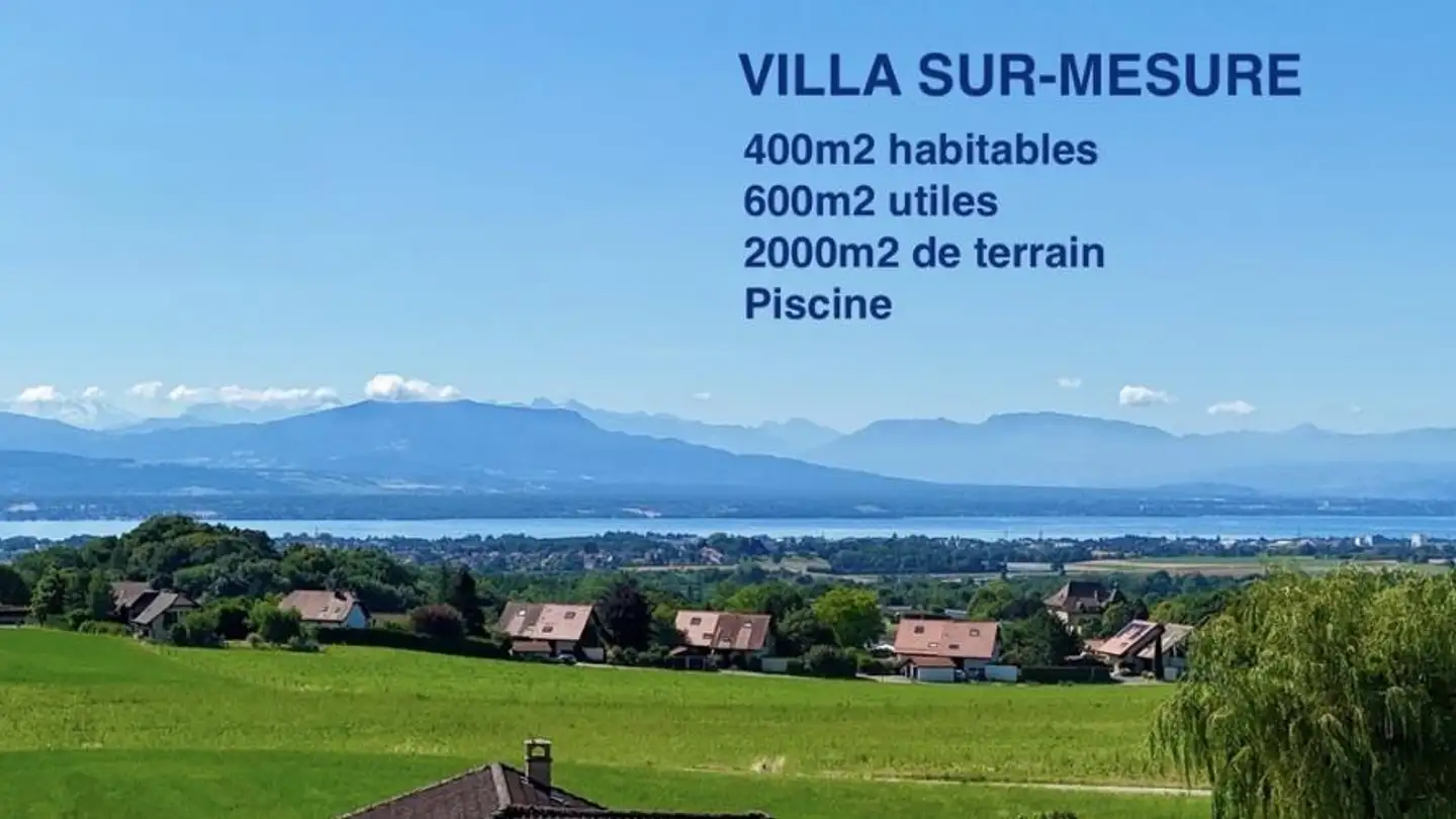 Villa à vendre - 1272 Genolier