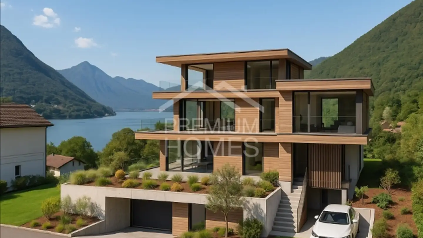 Constructible plot for sale - 6936 Cademario