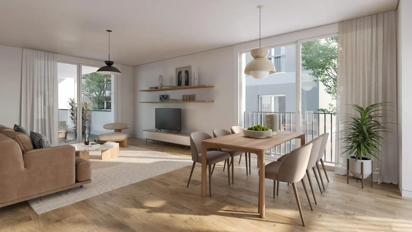 Wohnung mieten - Wibichstrasse 18d, 8037 Zürich