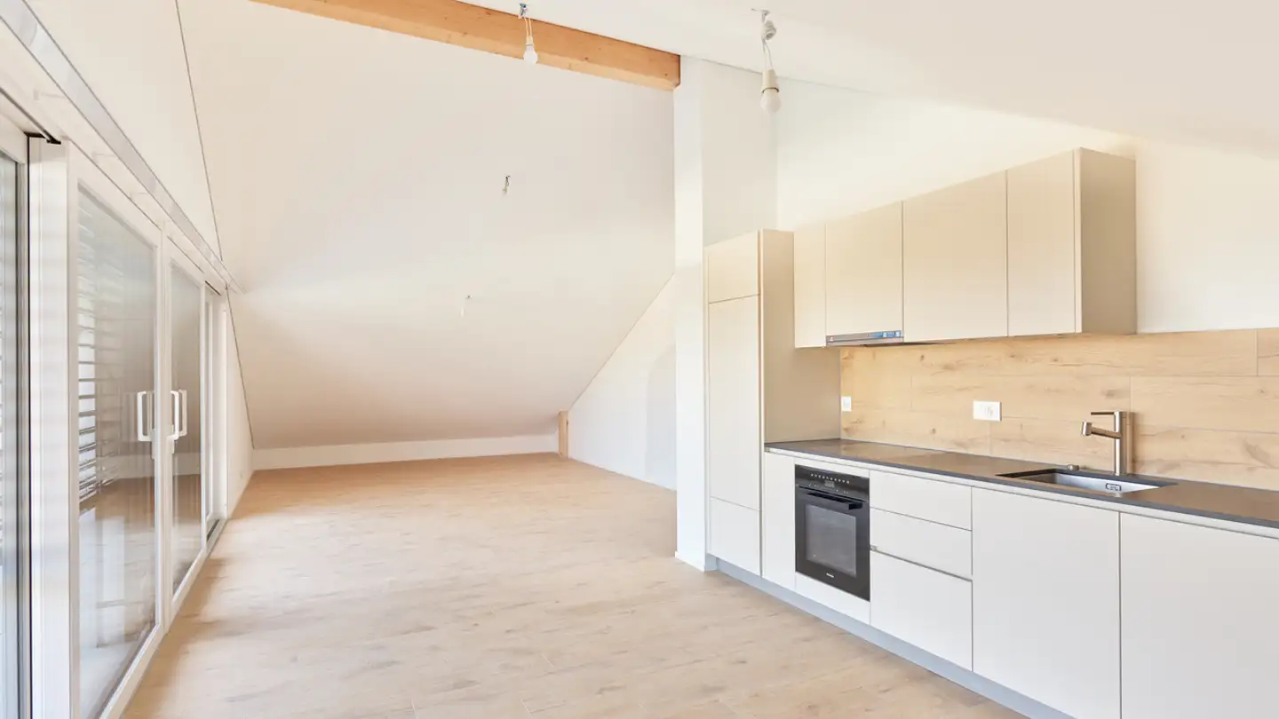 Attic flat for rent - Chemin Du Riau 4a, 1681 Billens