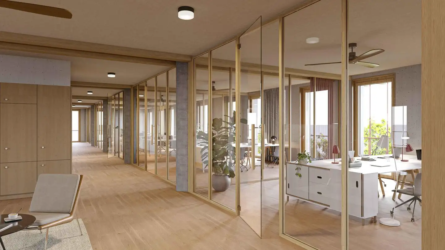 Spazio ufficio in affitto - Baarermatte, 6340 Baar - Photo 4