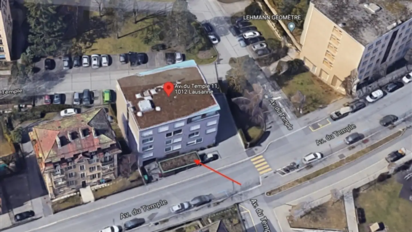 Parcheggio esterno in affitto - Avenue Du Temple 11, 1012 Lausanne