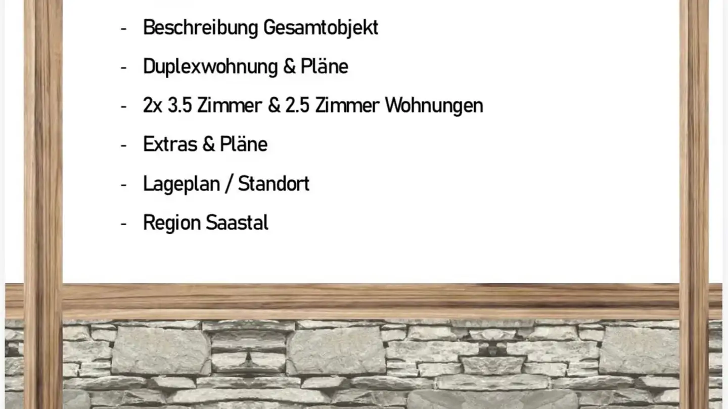 Immeuble résidentiel à vendre - Obere Tamattenstrasse 2, 3910 Saas-Grund - Photo 2