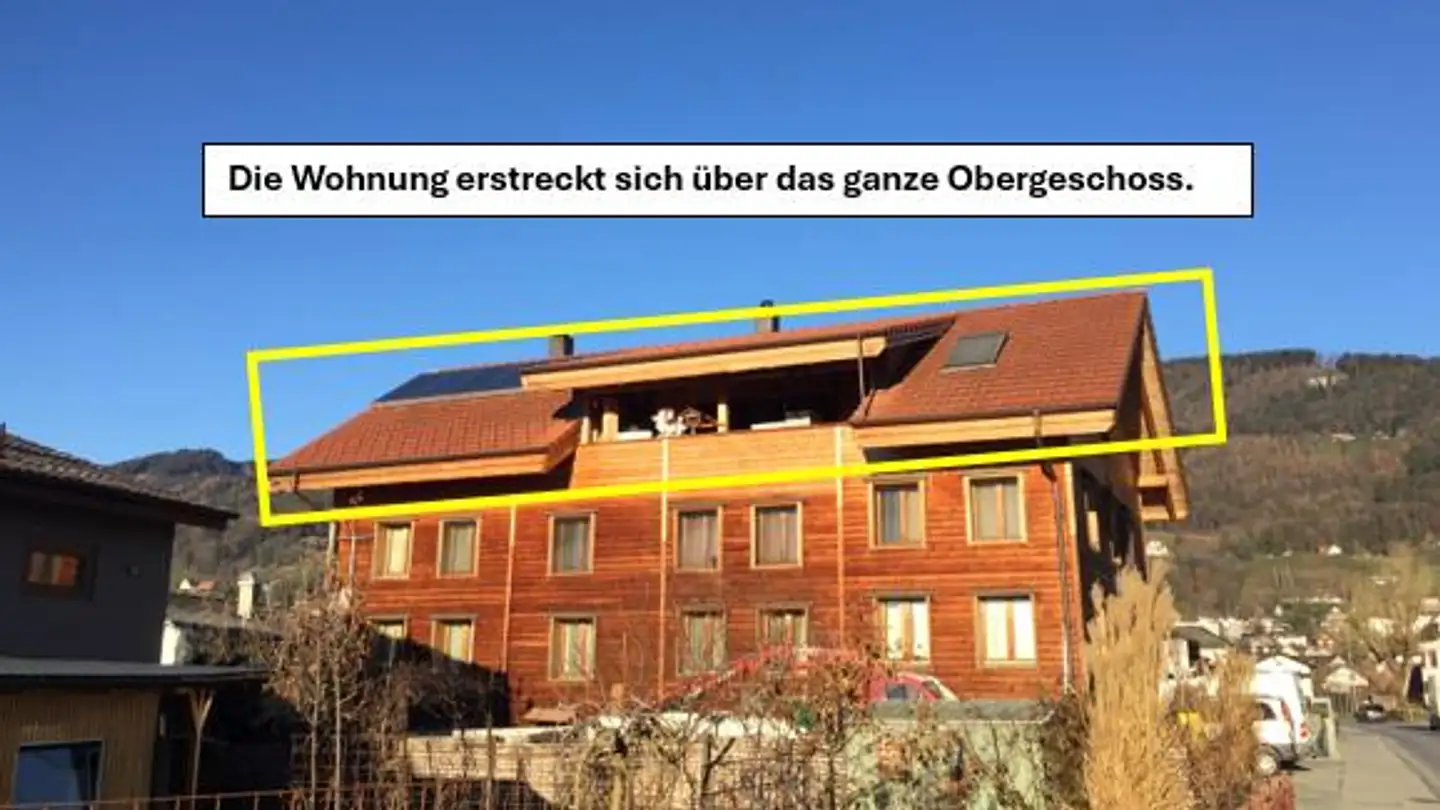 Penthouse for rent - Bahnhofstrasse 98, 9445 Rebstein