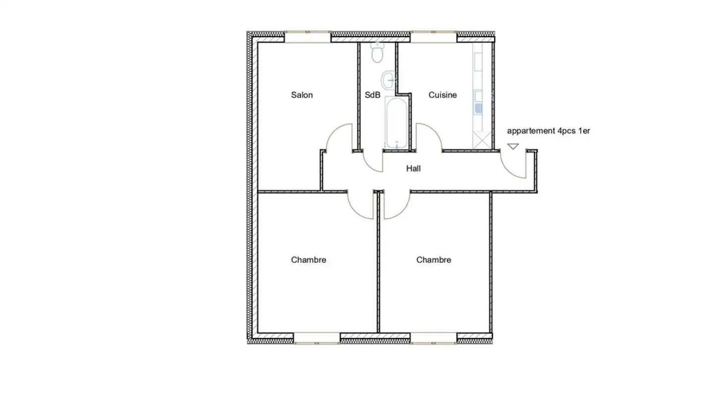 Apartment for rent - Rue Schaub 11, 1202 Genève - Photo 2