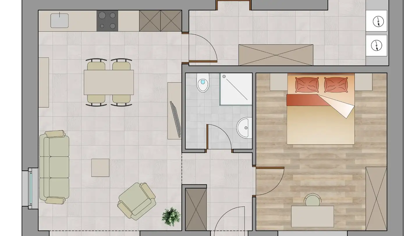 Appartamento in affitto - Via Cantonale 85, 6936 Cademario - Foto 2