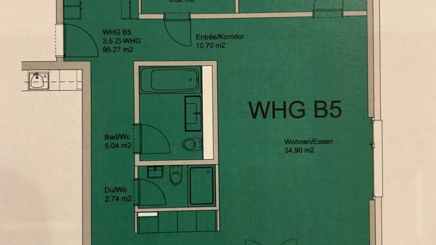 Wohnung mieten - Am Hölibach, 5412 Gebenstorf - Foto 4